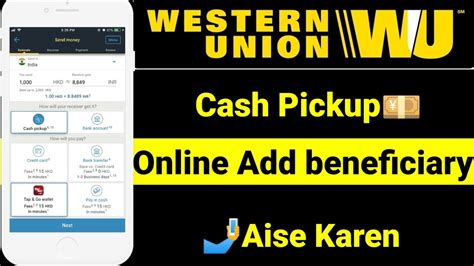 Western Union Cash Pick.
